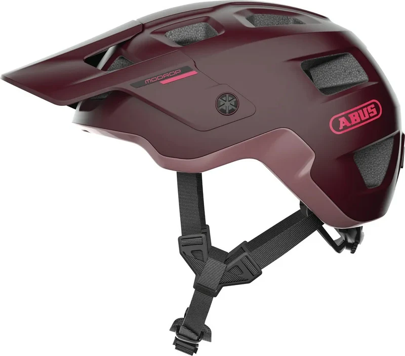 Abus Modrop MTB-Helm Wildberry Red