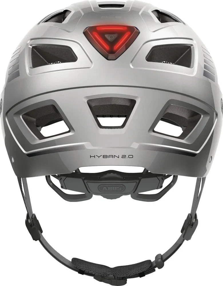 Abus Hyban 2.0 Urban-Helm Signal Silver