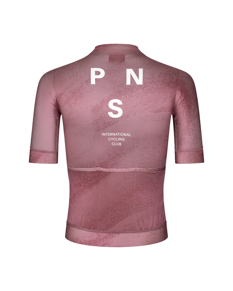 Pas Normal Studios Mechanism Kurzarm Trikot Herren AOP Dunkel Mauve