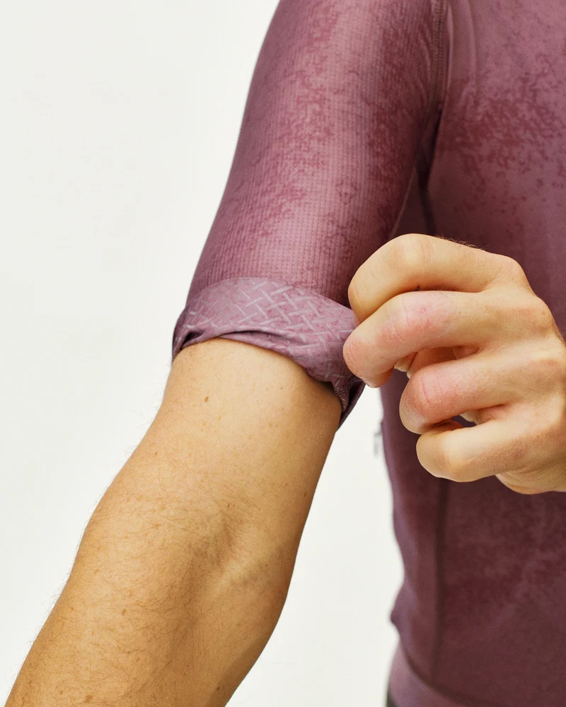 Pas Normal Studios Mechanism Kurzarm Trikot Herren AOP Dunkel Mauve