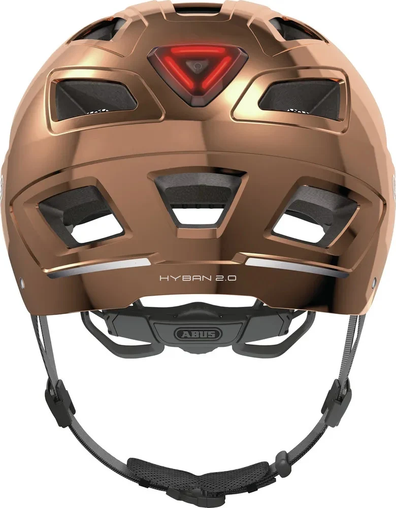 Abus Hyban 2.0 Urban-Helm Chrome Rosé
