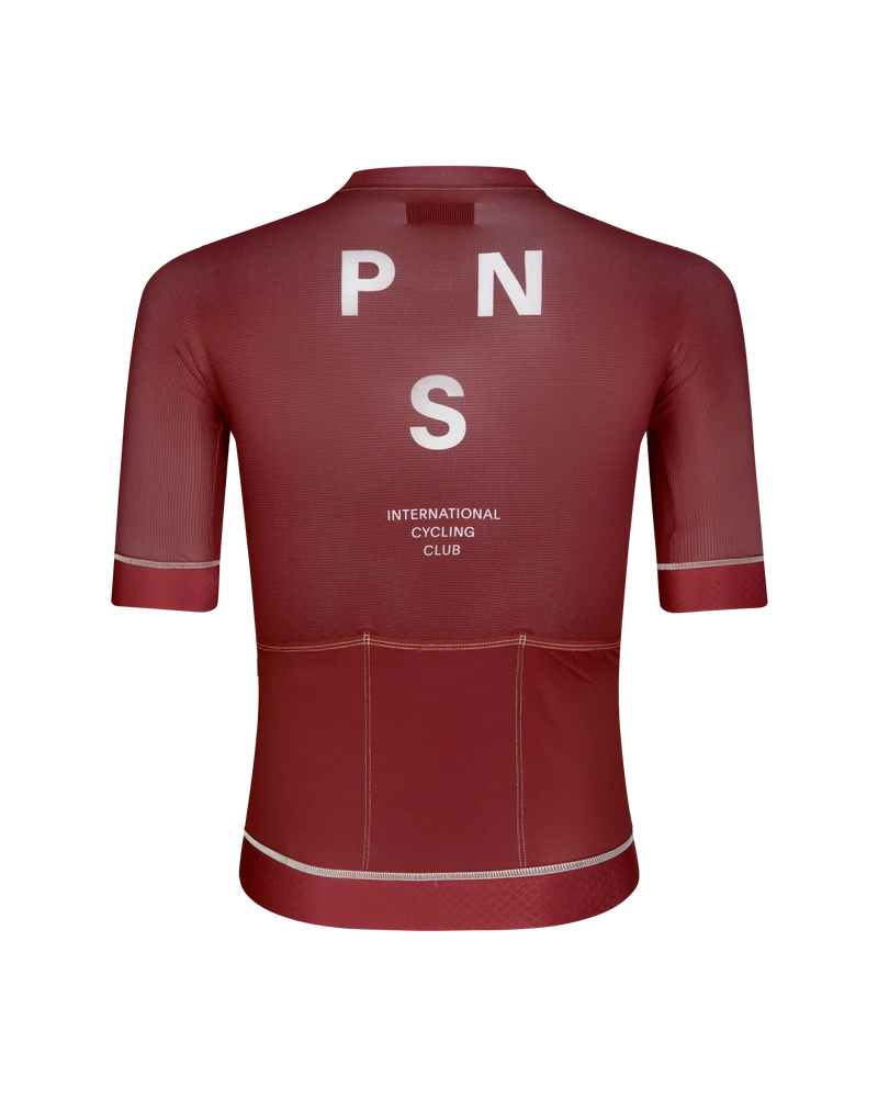 Pas Normal Studios Mechanism Kurzarm Trikot Herren Burgunder