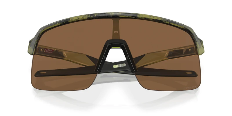 Sutro Lite Chrysalis Collection Sonnenbrille Oakley Matte Transparent Fern Swirl Lens Prizm Bronze