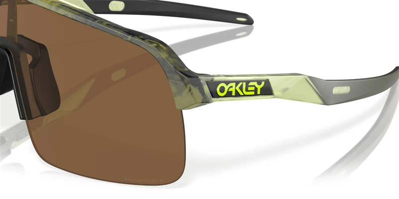 Sutro Lite Chrysalis Collection Sonnenbrille Oakley Matte Transparent Fern Swirl Lens Prizm Bronze