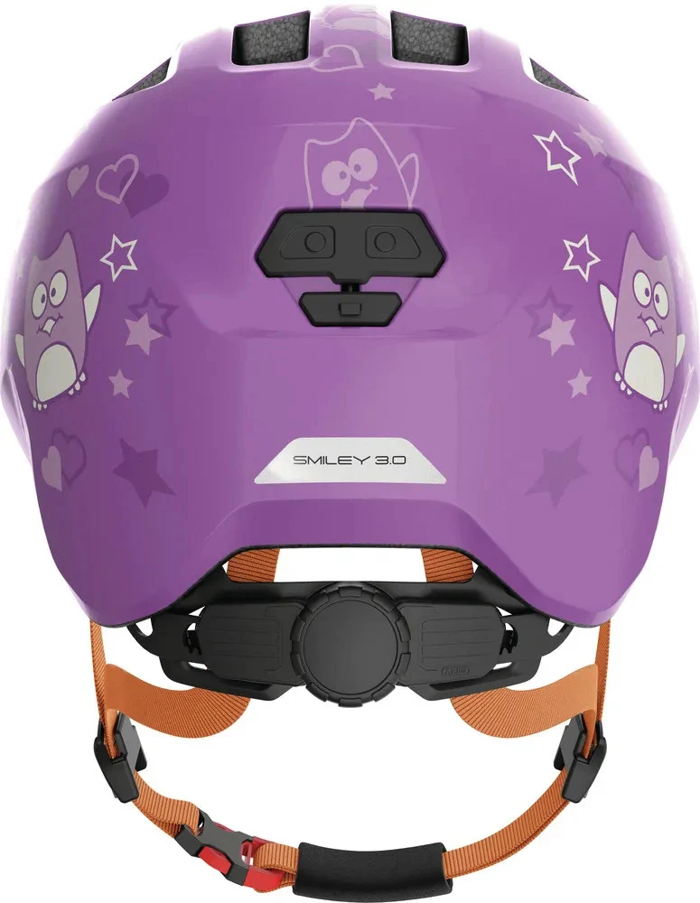 Abus Smiley 3.0 Kinderhelm Purple Star