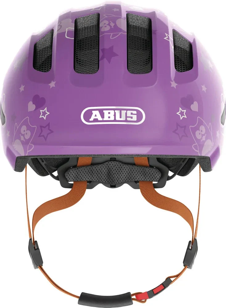 Abus Smiley 3.0 Kinderhelm Purple Star