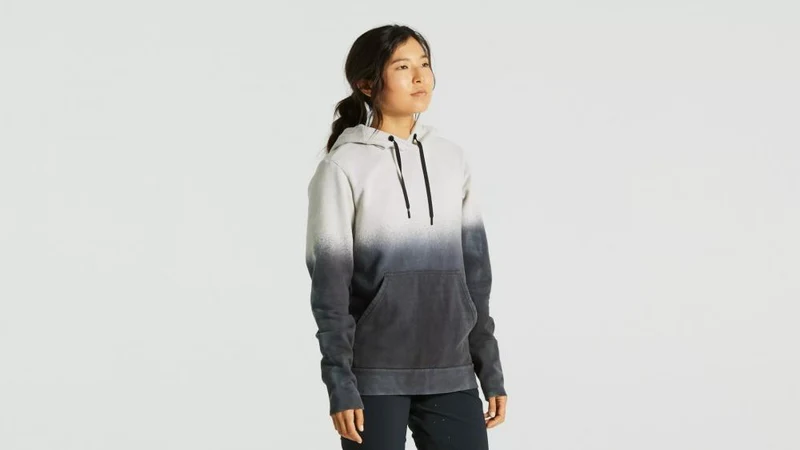 LEGACY SPRAY PULL-OVER HOODIE WMN DOVGRY M - Damen Kapuzenpullover Grau