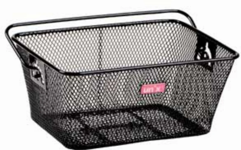 Unix Amando Hinterradkorb schwarz 10 L