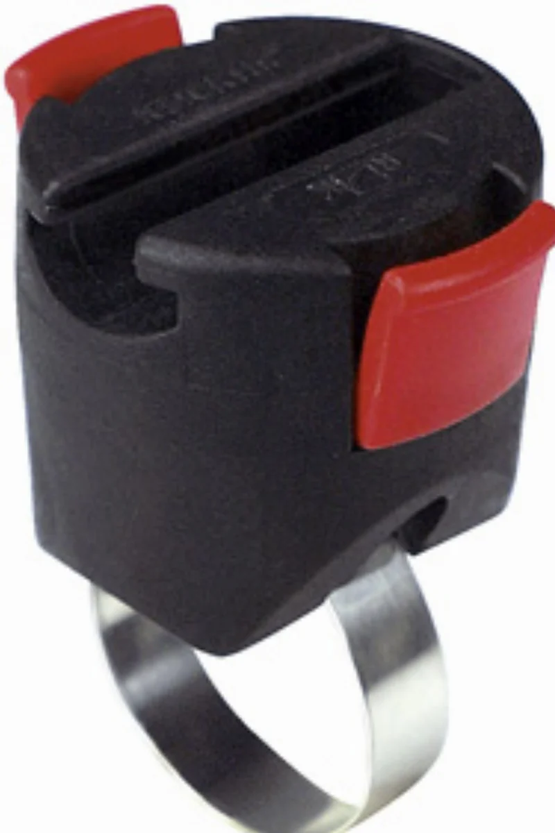 KLICKfix Miniadapter mit Seilschlosshalter schwarz