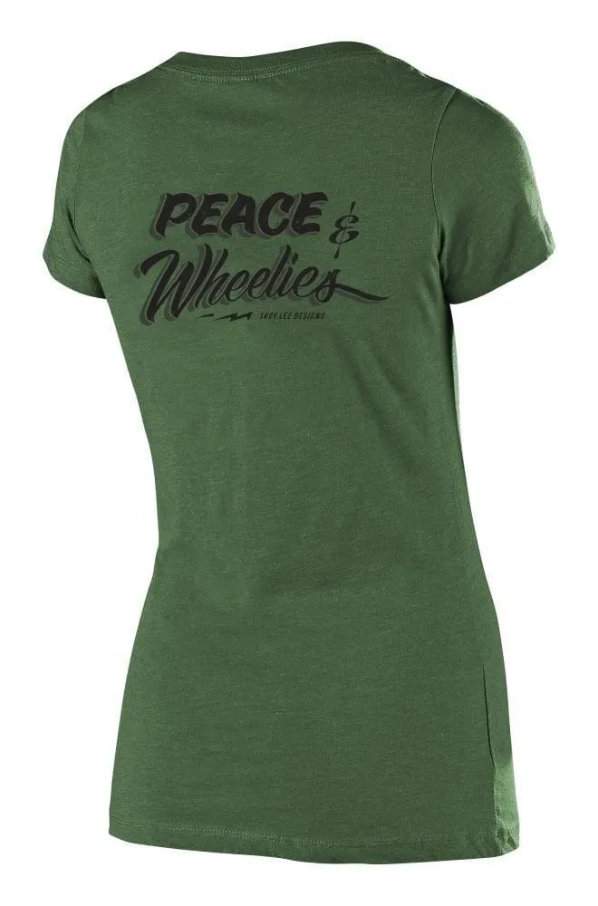 Troy Lee Designs Women Peace & Wheelies Tee
