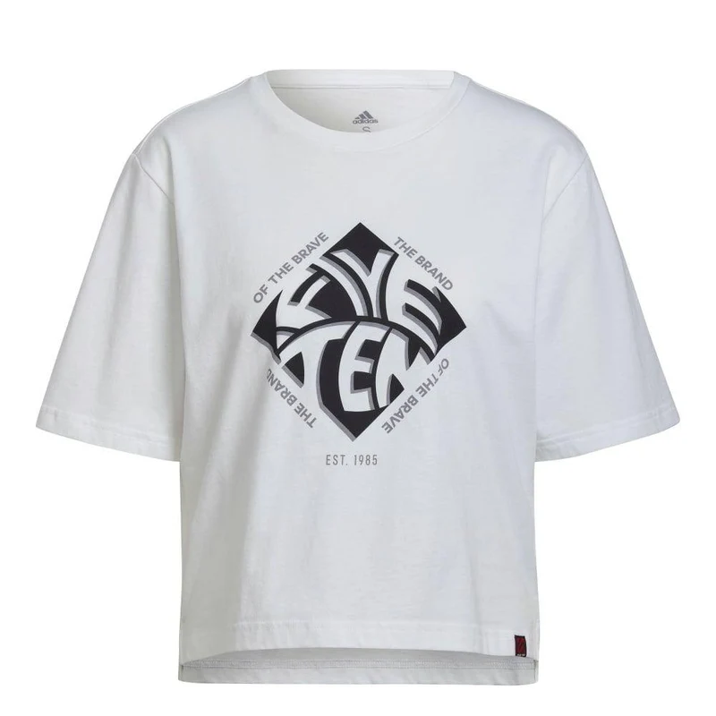 FiveTen Cropped Graphic T-Shirt