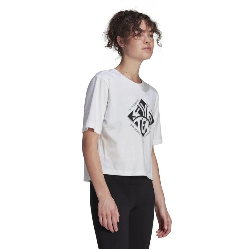 FiveTen Cropped Graphic T-Shirt