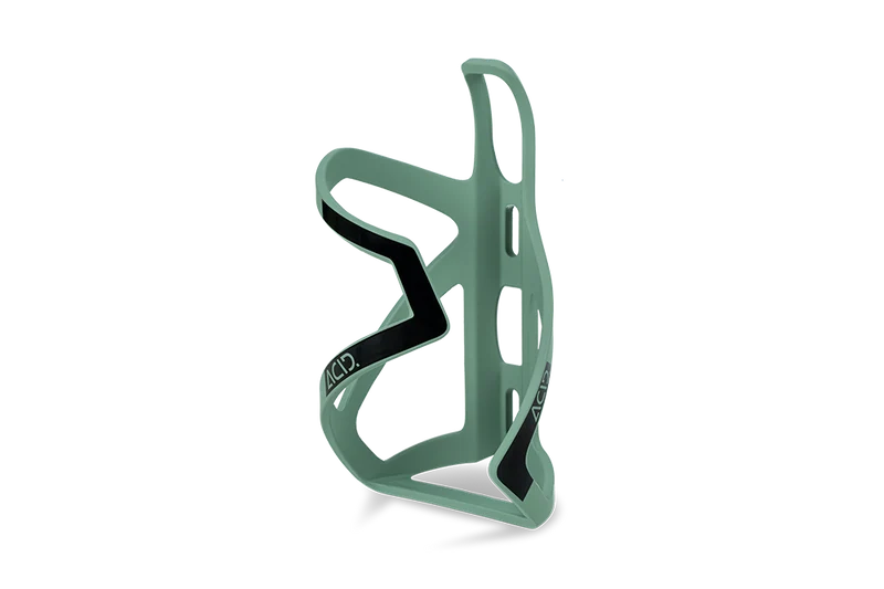 Acid HPP Sidecage Flaschenhalter matt green´n´glossy black