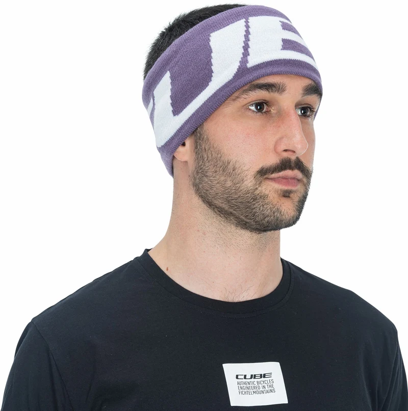 Cube Stirnband violet one size