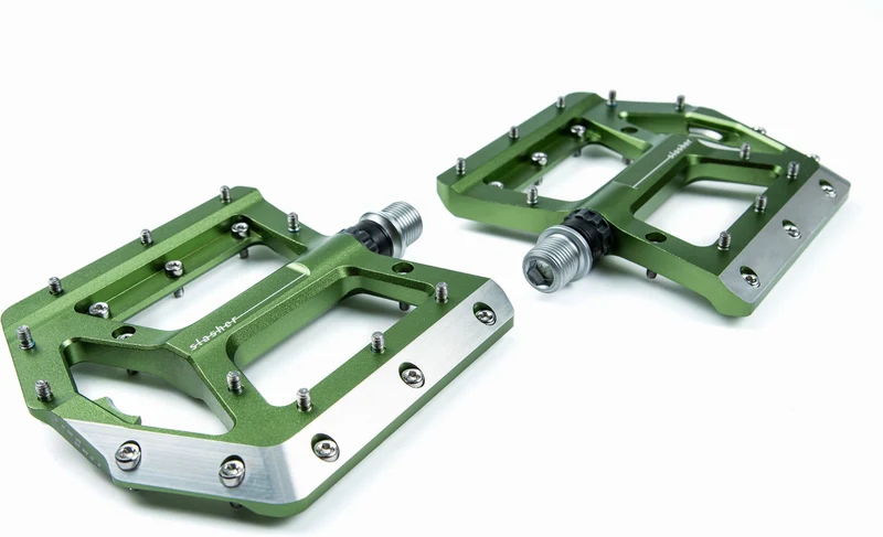 Cube Slasher TM Pedale olive 108 x 108 x 14 mm