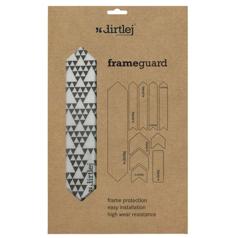dirtlej bikeprotection frame guard triangle