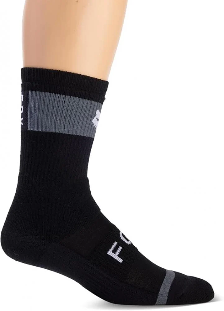 FOX Defend Winter Merino-MTB-Socken Schwarz XS/S, 20 cm