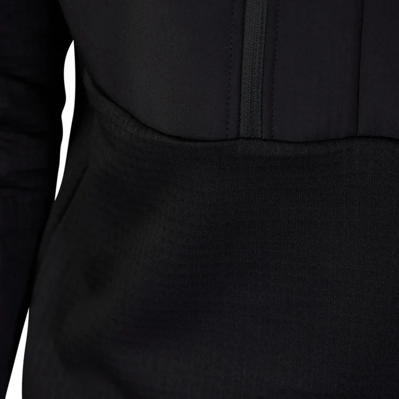 FOX Defend Thermal MTB-Hoodie Schwarz L mit Polartec Power Grid