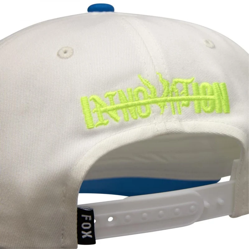 FOX Image Phantom Snapback Kappe Weiß One Size aus Baumwolle