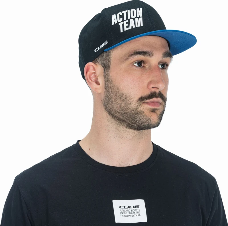 Cube Freeride Cap X Actionteam black´n´blue one size