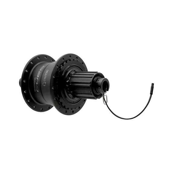 Hinterradnabe Shimano CUES FH-U6060 AUTO SHIFT Scheibenbremse Center Lock 11/10s 142/36 Schwarz