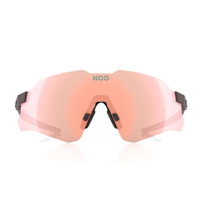 Koo Nebula Sonnenbrille Mattweiß/Rot