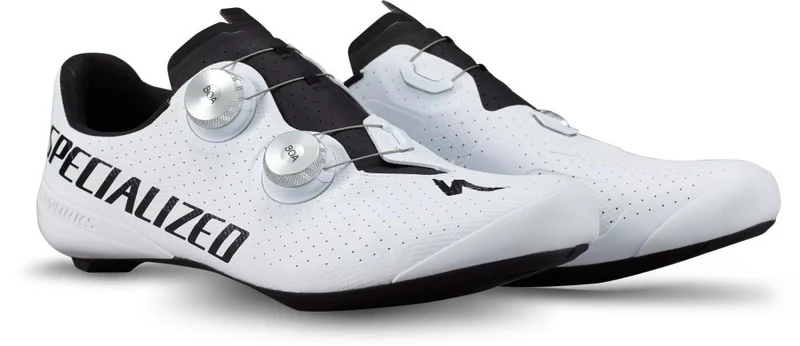 Specialized S-Works Torch Road Schuh Weiß Team Gr. 43.5 - Premium Rennradschuh