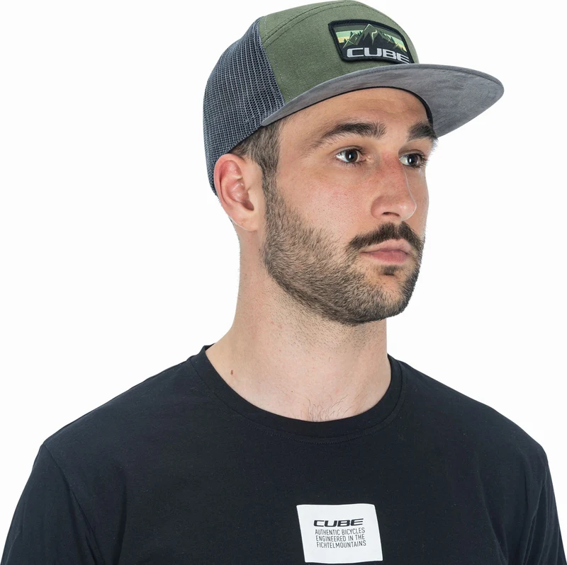 Cube Cap TM olive´n´grey