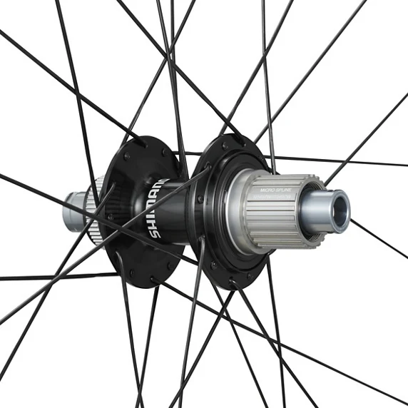 Hinterrad Shimano WH-RX880-TL-R12-700C MS 12s Scheibenbremse Center Lock Schwarz