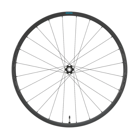 Vorder- und Hinterrad Shimano GRX WHRX570LFERE65 10/11s Scheibenbremse Center Lock Schwarz