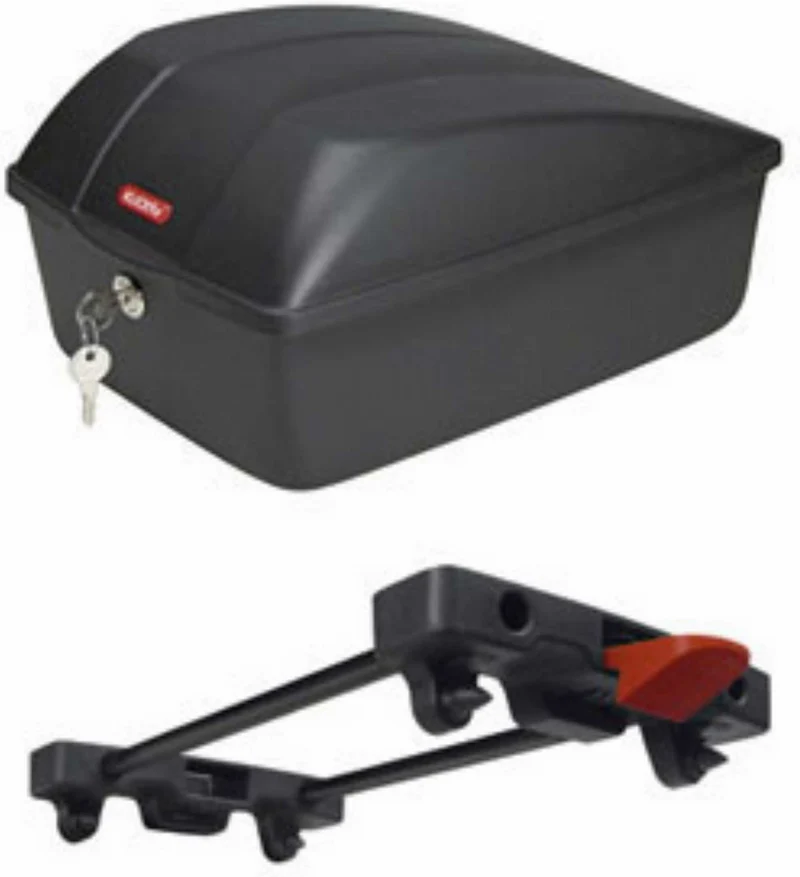 B-Ware - Klickfix Bike Box 12 l für Racktime schwarz (Gebrauchtware)