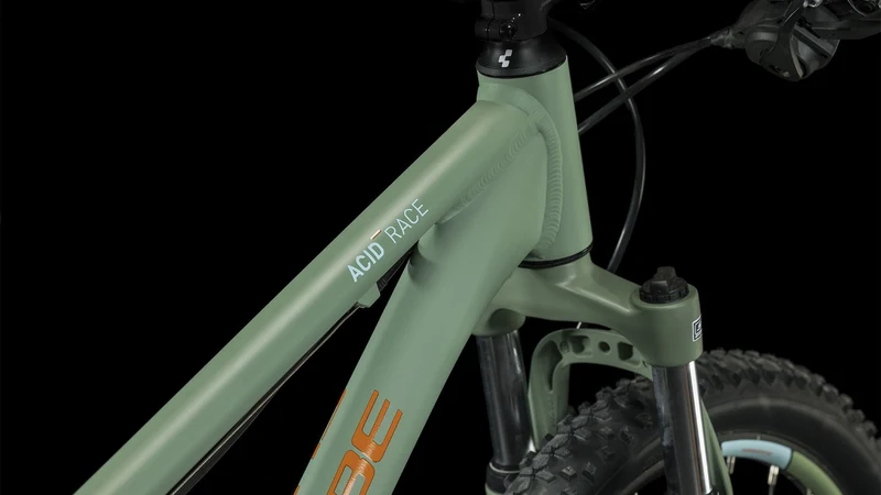 Cube Acid 240 Disc Kinderrad Diamant 24" green´n´orange