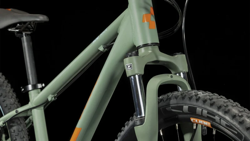 Cube Acid 240 Disc Kinderrad Diamant 24" green´n´orange