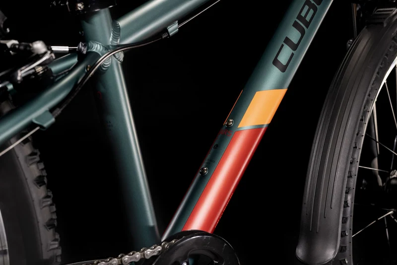 Cube Acid 240 Allroad Kinderrad Diamant 24" leaf´n´orange