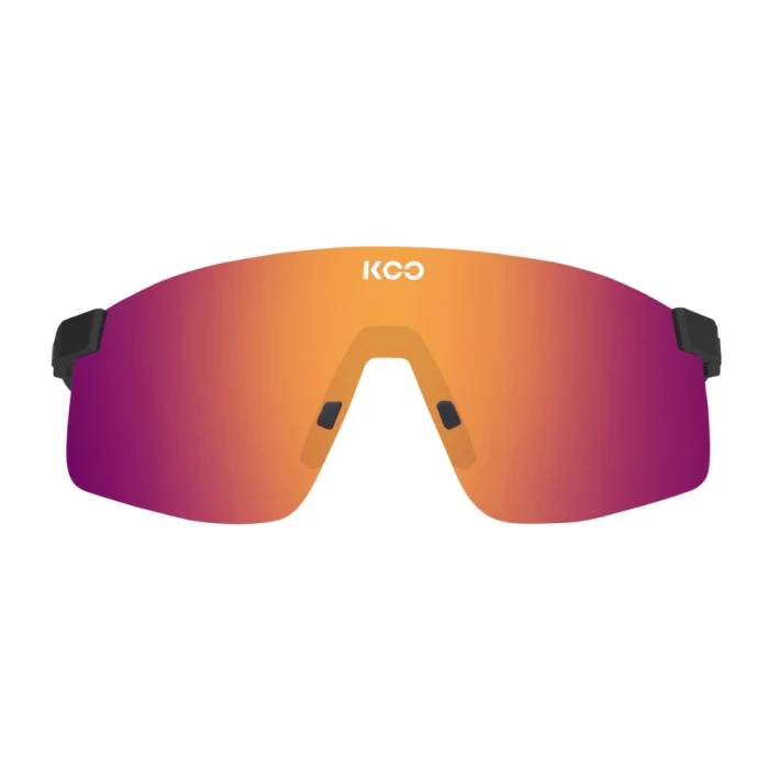 Koo Nova Sonnenbrille Mattschwarz/Fuchsia