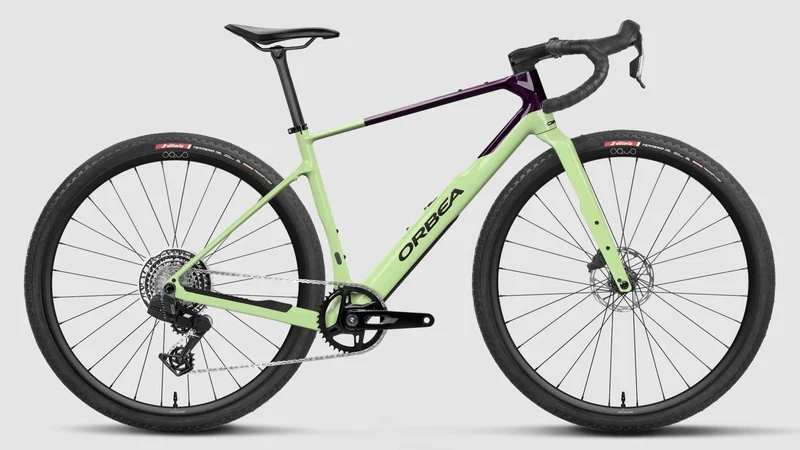 Orbea Terra M31eTEAM 1X 2027 Acid Gum/Fantasy Purple Carbon View Gloss