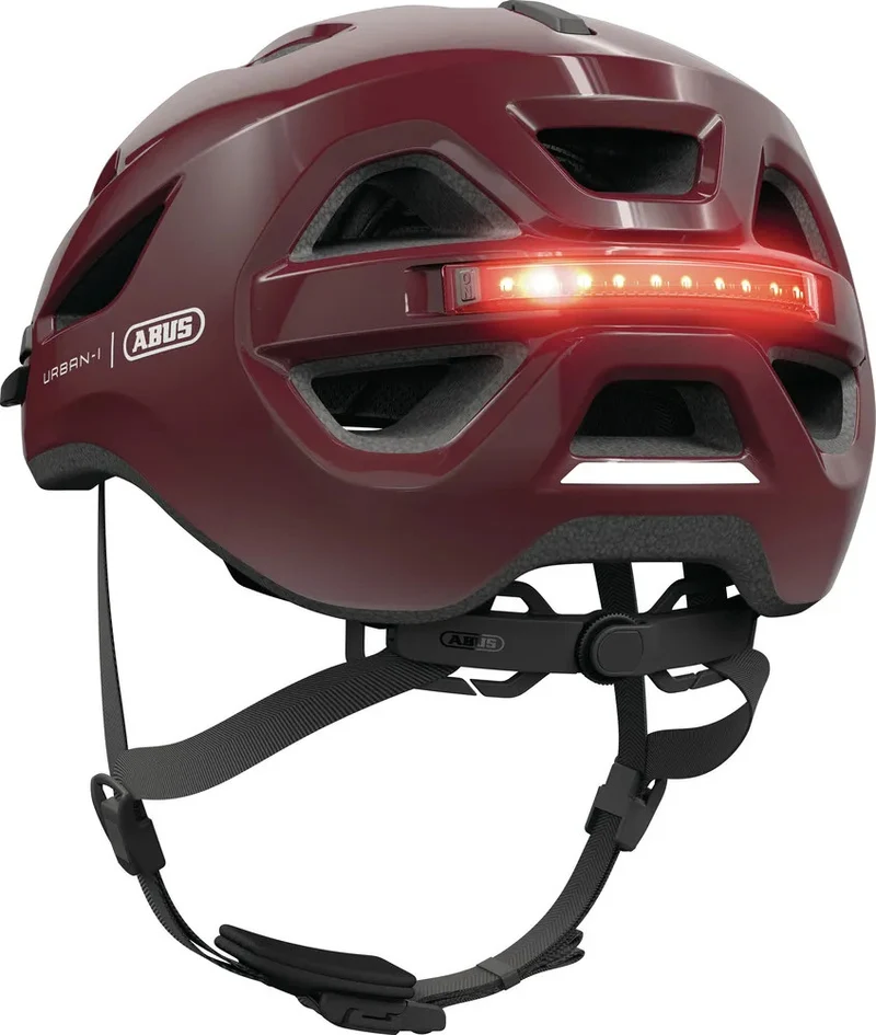 Abus Urban-I 4.0 Stadthelm Chestnut Red