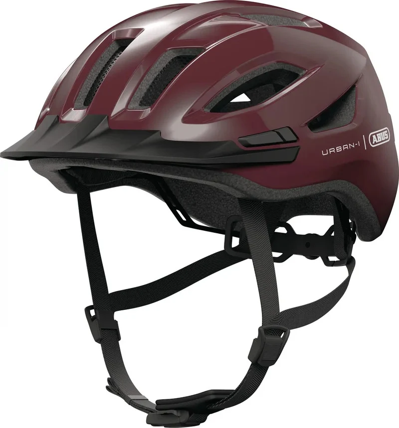 Abus Urban-I 4.0 Stadthelm Chestnut Red