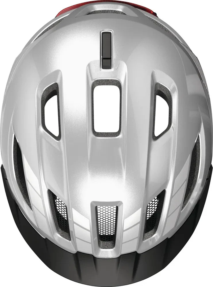 Abus Urban-I 4.0 Ace Stadthelm Signal Silver