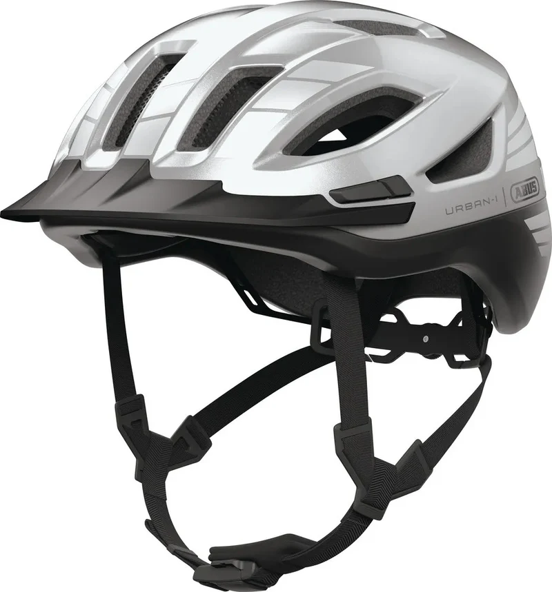 Abus Urban-I 4.0 Ace Stadthelm Signal Silver