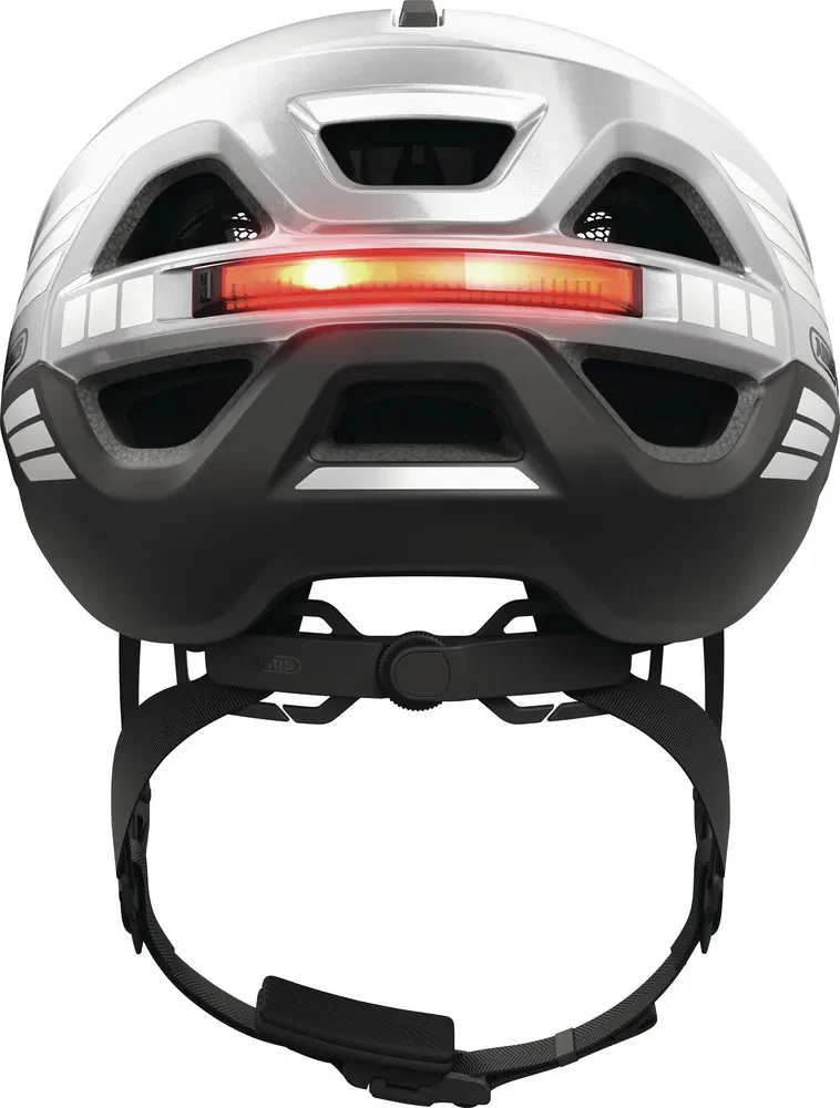 Abus Urban-I 4.0 Ace Stadthelm Signal Silver