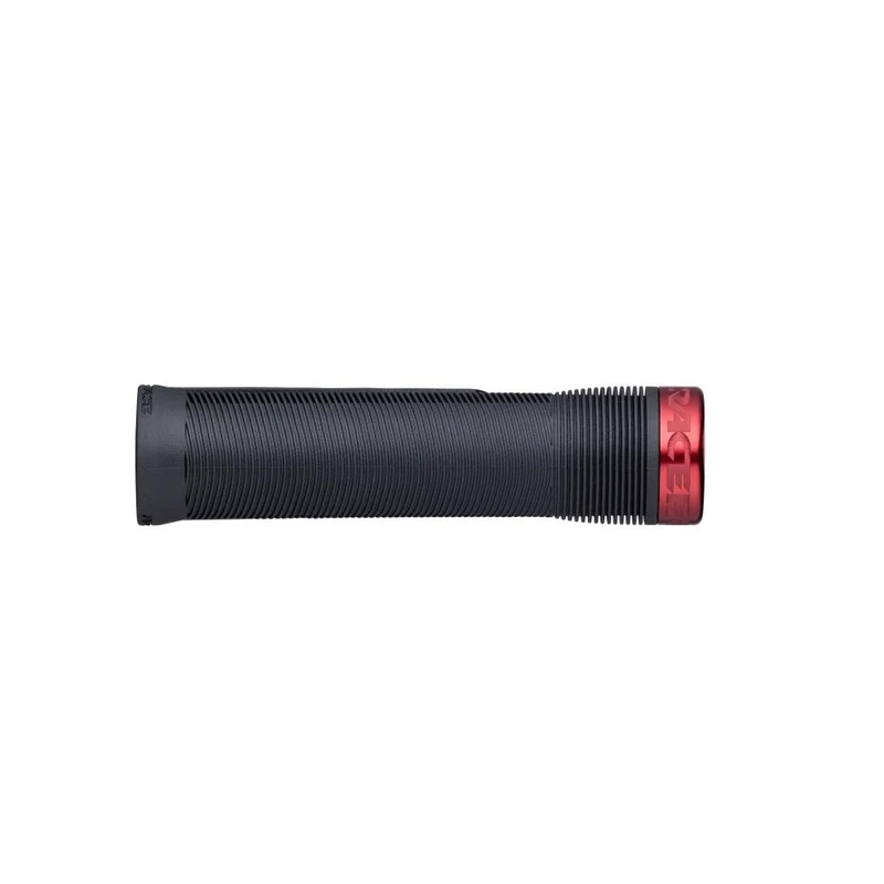 Race Face Chester Lock-On Griff 136/31mm black/red - sicherer Halt für dein Bike