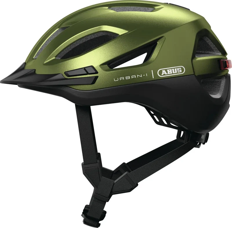 Abus Urban-I 4.0 Ace Stadthelm Pepper Green