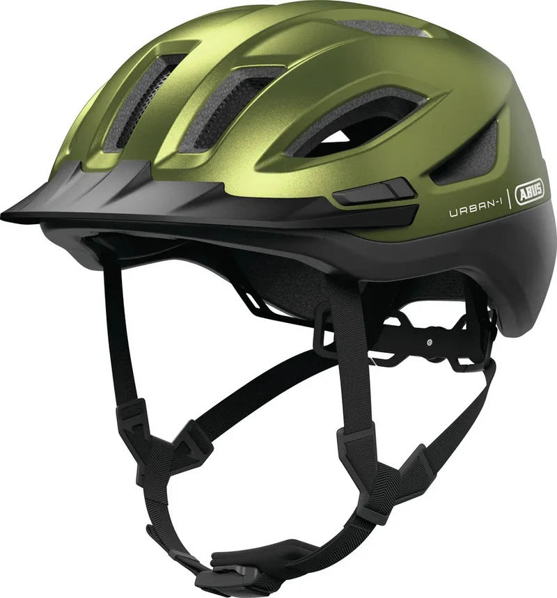 Abus Urban-I 4.0 Ace Stadthelm Pepper Green