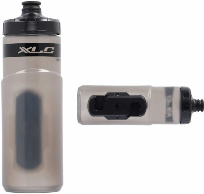 XLC Fidlock Trinkflasche WB-K16 600ml, mit Magnet flaschenseitig transparent