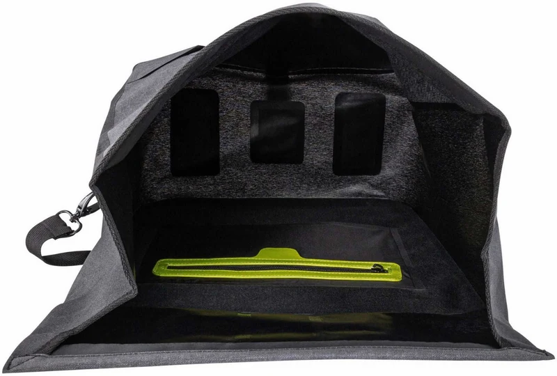 QIO Pina Lenkertasche schwarz/anthrazit 20 L