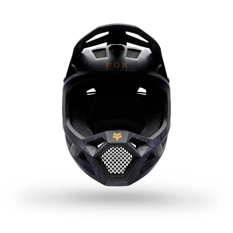 FOX Rampage Image Print Fullface-MTB-Helm Plum M 57-58 cm