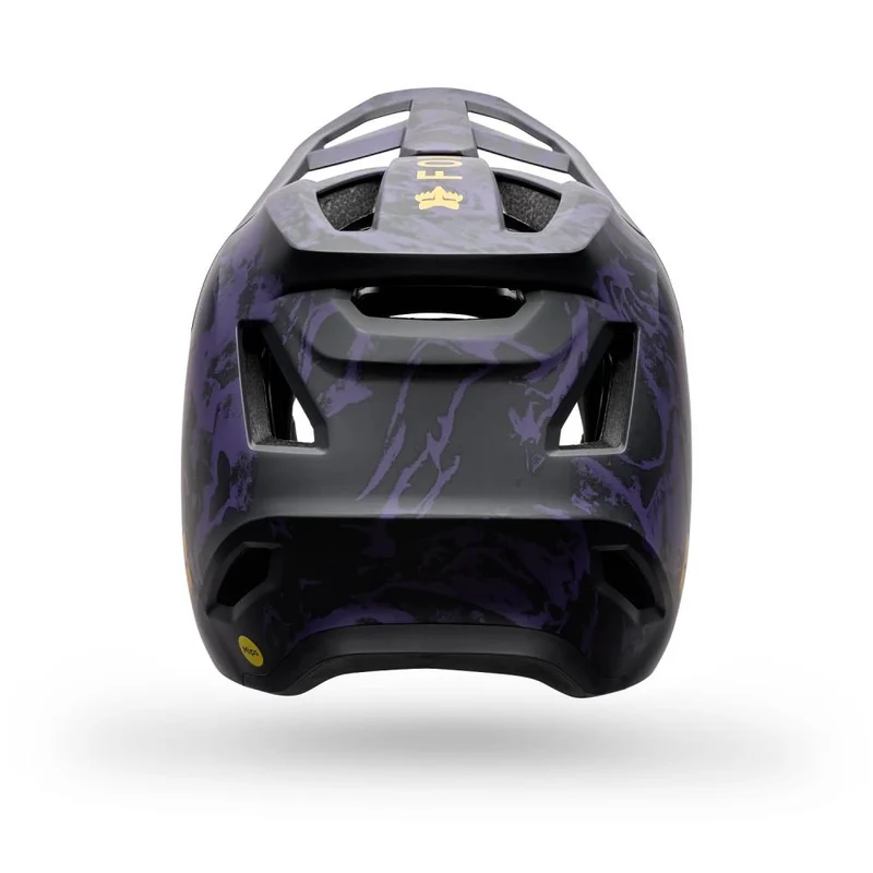 FOX Rampage Image Print Fullface-MTB-Helm Plum L 59-60 cm