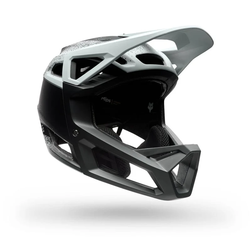 FOX Proframe RS Aura Fullface-MTB-Helm White S 51-55 cm