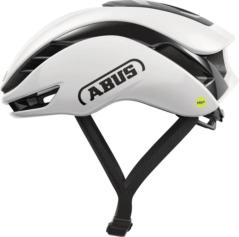 Abus GameChanger 2.0 MIPS Rennradhelm Shiny White